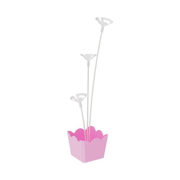 CACHEPOT 3 HASTES ROSA CLARO UN PRODUFEST