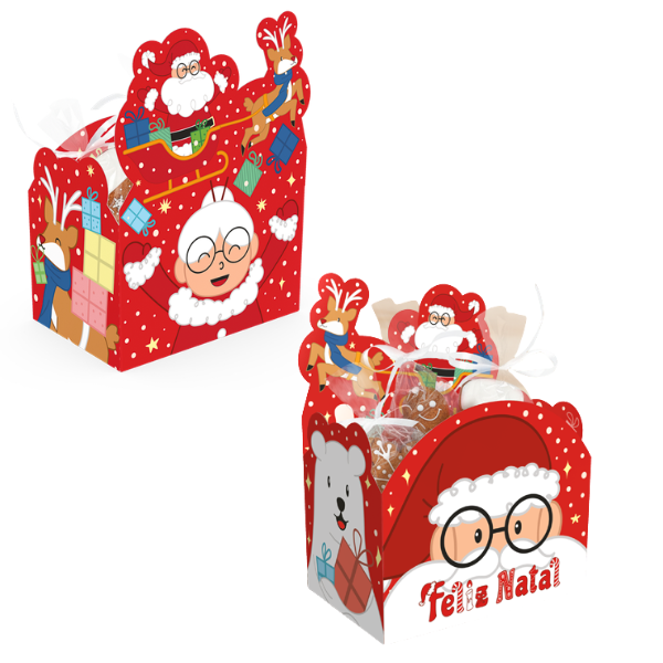 CACHEPOT CENARIO NATAL DIVERTIDO UN IDEIA