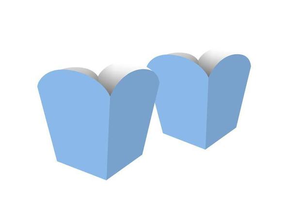 CACHEPOT COLORS AZUL CELESTE 04UN REGINA