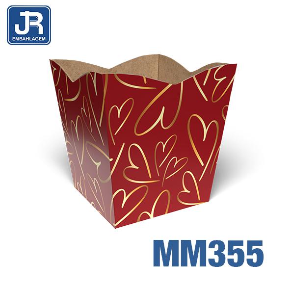 CACHEPOT G 15X15X16CM APEGO UN JR EMBALAGENS