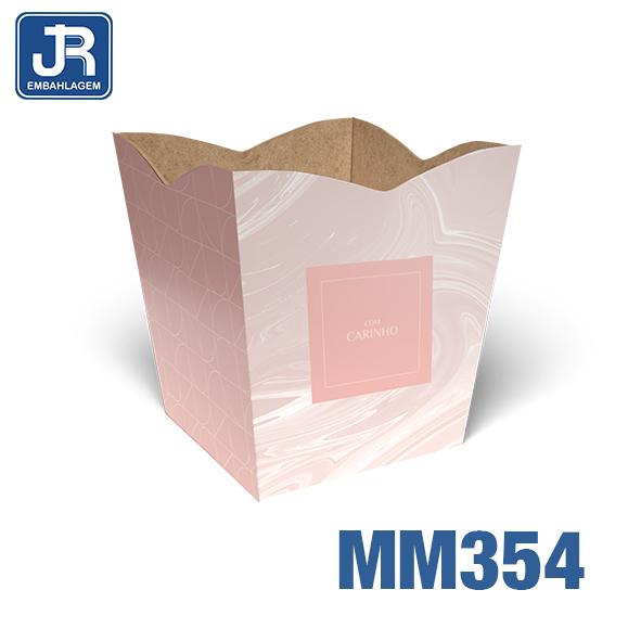 CACHEPOT G 15X15X16CM AURA UN JR EMBALAGENS