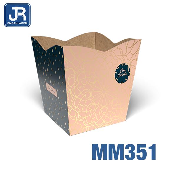 CACHEPOT G 15X15X16CM GRACE UN JR EMBALAGENS