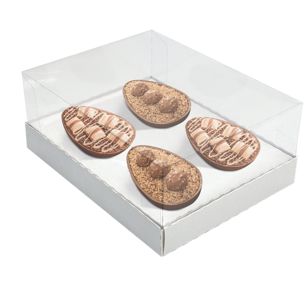 CAIXA 4/50G MINI OVOS BRANCA PASCOA UN REGINA