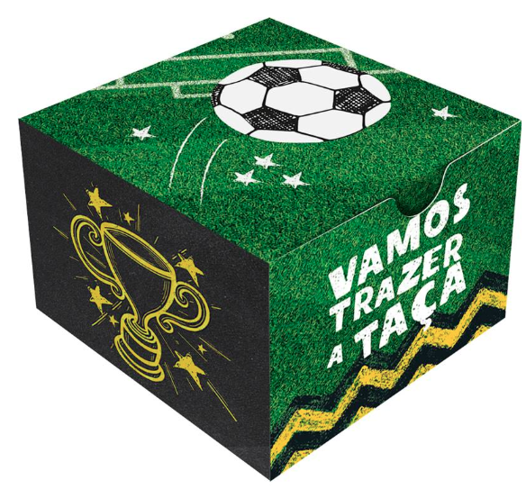 CAIXA 4 DOCES FESTA FUTEBOL UN REGINA