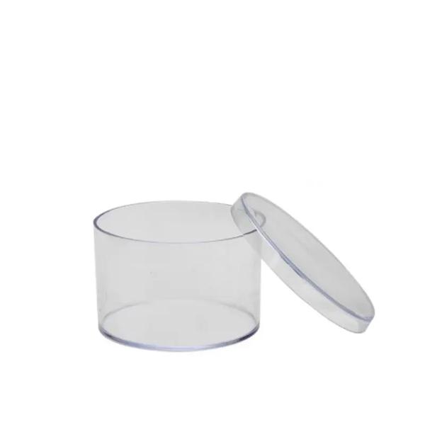 CAIXA ACRILICA REDONDA 6,5X4CM 10UN MIRANDINHA