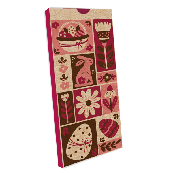 CAIXA BARRA DE CHOCOLATE PASCOA CHERRY UN FESTCOLOR