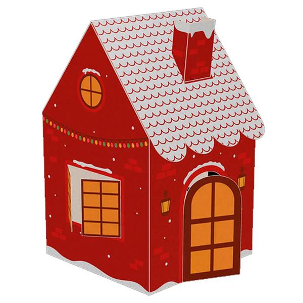 CAIXA CASINHA NATAL NOEL UN IDEIA