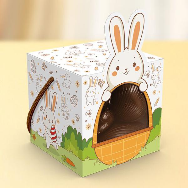 CAIXA COM ALCA/VISOR PASCOA COLORIR UN IDEIA