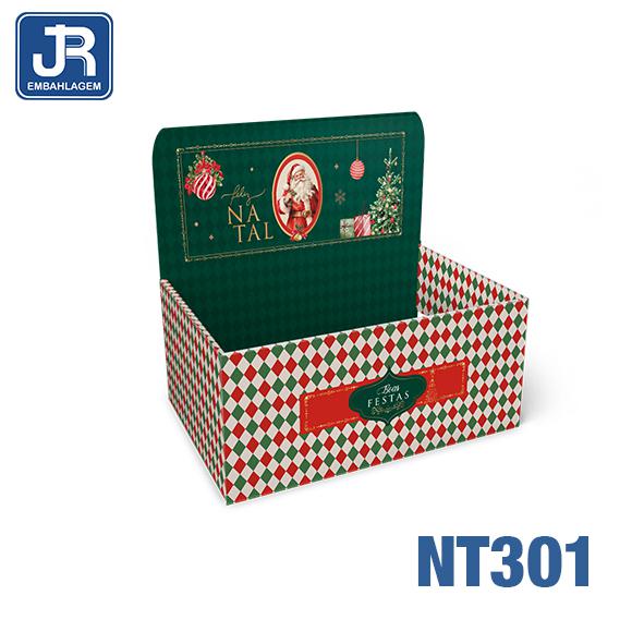 CAIXA DISPLAY G 28X18,5X12CM CONTO DE NATAL UN JR EMBALAGENS