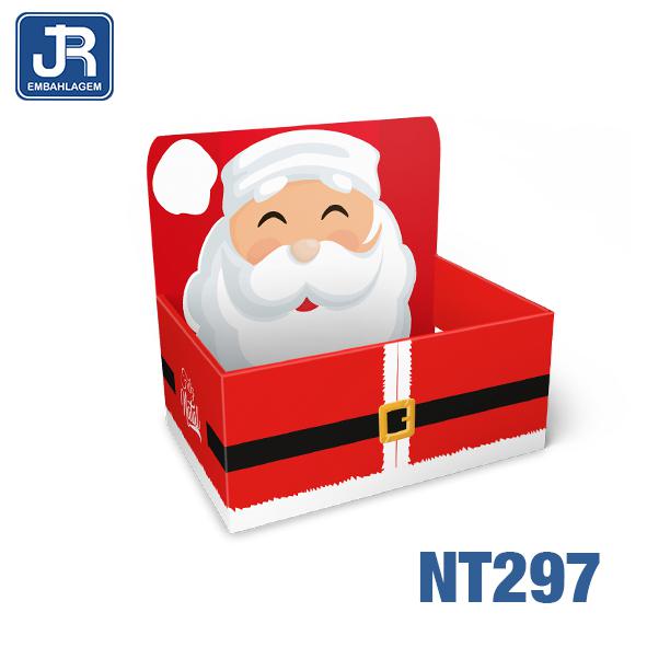 CAIXA DISPLAY G 28X18,5X12CM  PAPAI NOEL UN JR EMBALAGENS