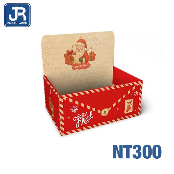 CAIXA DISPLAY G 28X18,5X12CM QUERIDO NOEL UN JR EMBALAGENS