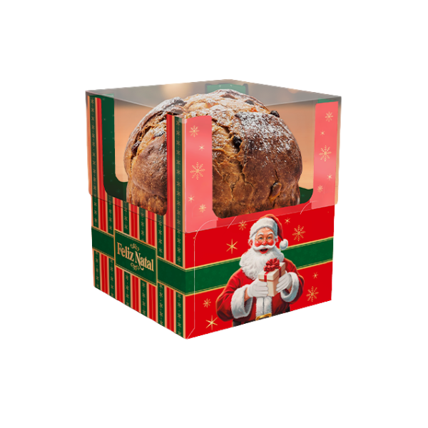 CAIXA ENCANTO PANETONE FELIZ NATAL UN IDEIA