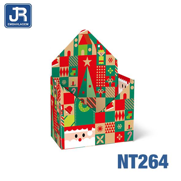 CAIXA ENVELOPE 20X12X31CM PACOTINHOS DE NATAL UN JR EMBALAGENS