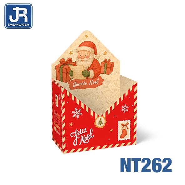 CAIXA ENVELOPE 20X12X31CM QUERIDO NOEL UN JR EMBALAGENS