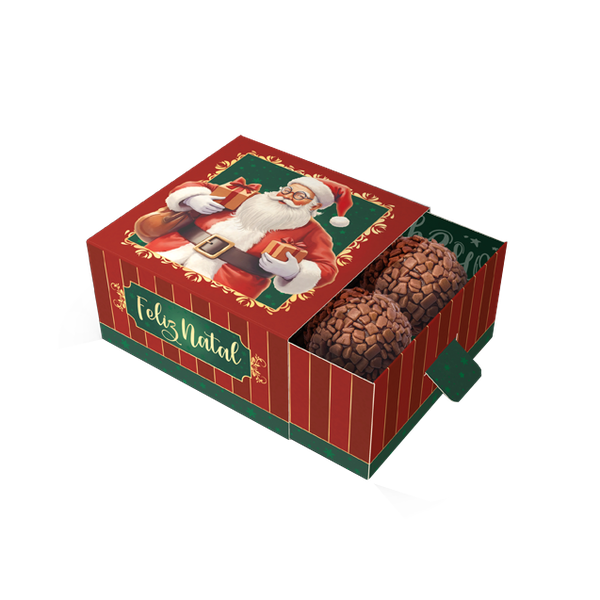 CAIXA GAVETA 4 DOCES NOEL UN IDEIA