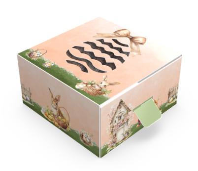 CAIXA GAVETA COM VISOR 4 DOCES COELHINHO ENCANTADO UN IDEIA