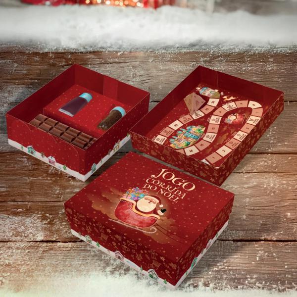 CAIXA JOGO DO NOEL CONTO DE NATAL UN IDEIA