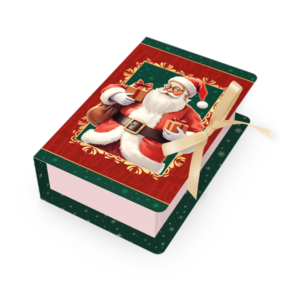CAIXA LIVRO 6 DOCES NOEL UN IDEIA