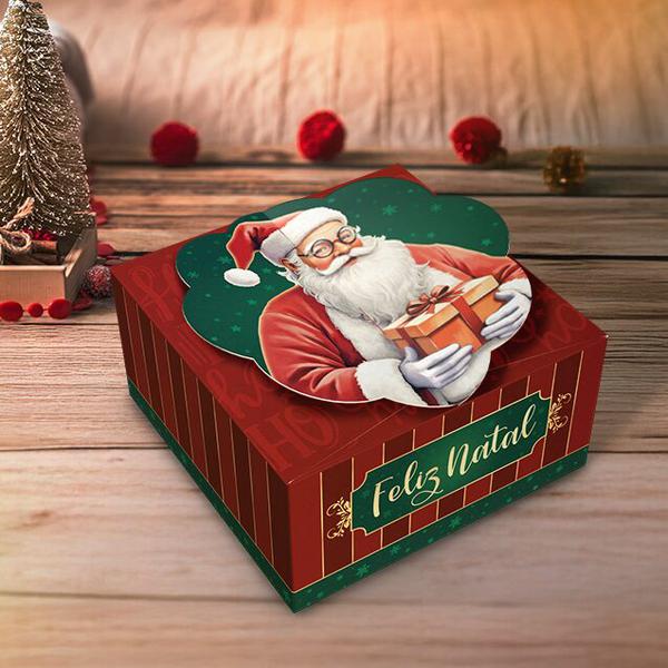 CAIXA LOCK 4 DOCES NOEL UN IDEIA