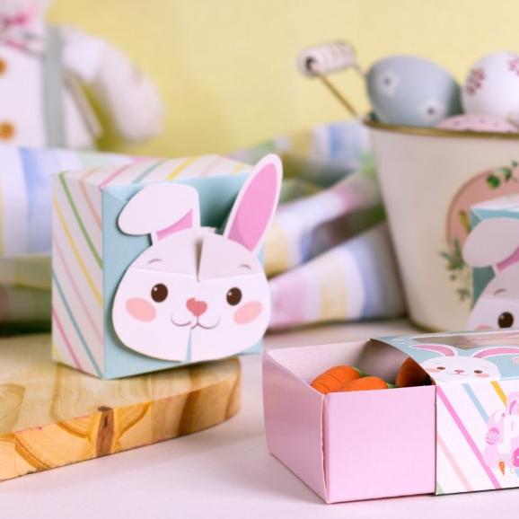 CAIXA LOCK 4 DOCES PASCOA COLORIDA UN IDEIA