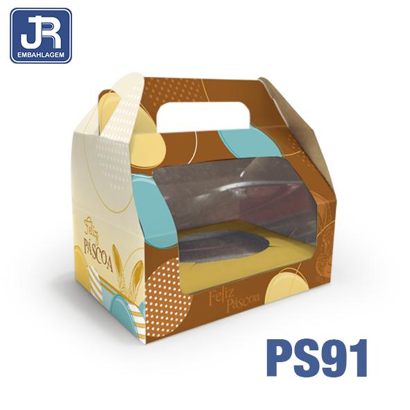 CAIXA MALETA OVO 3 EM 1 250G/350G/500G C/ VISOR OVOS 19,5X13,5X14CM UN JR EMBALAGENS