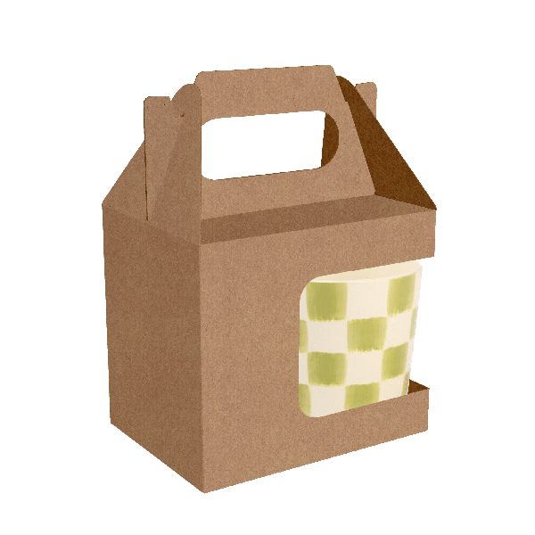 CAIXA MALETA PARA CANECA KRAFT PCT C/10 UN IDEIA