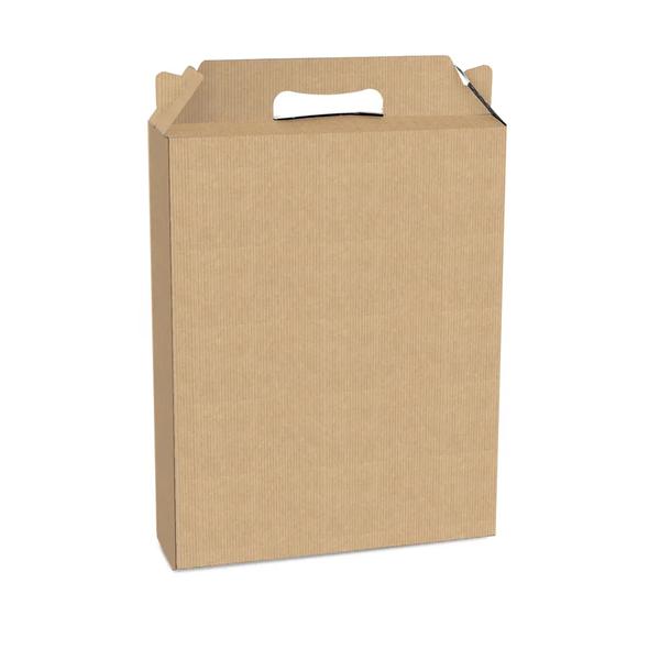 CAIXA MALETA RETANGULAR VERTICAL KRAFT G 21X7,5X21CM UN CROMUS