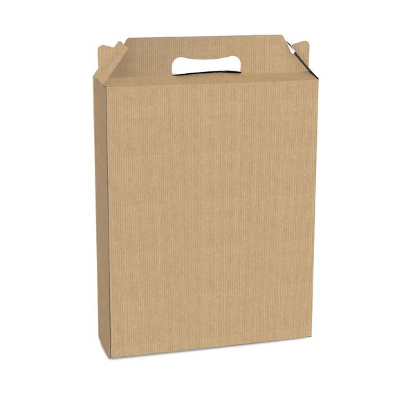 CAIXA MALETA RETANGULAR VERTICAL KRAFT M 18X7,5X21 UN CROMUS