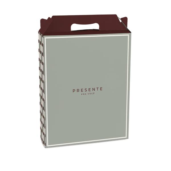 CAIXA MALETA RETANGULAR VERTICAL LAND G 21X7,5X26CM UN CROMUS