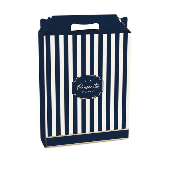 CAIXA MALETA RETANGULAR VERTICAL ROYAL P 15X6X18 UN CROMUS