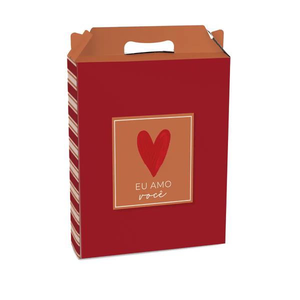 CAIXA MALETA RETANGULAR VERTICAL SEASON LOVE P 15X6X18 UN CROMUS