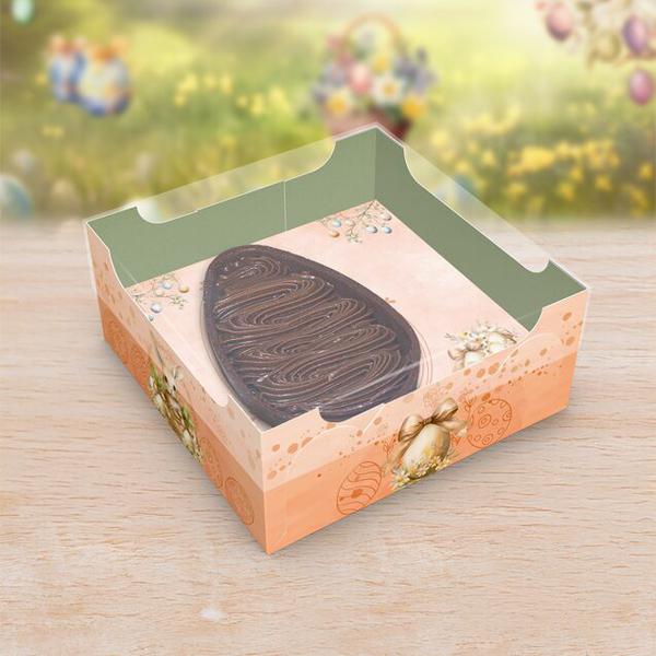 CAIXA MEIO OVO ENCANTO 100/150G COELHINHO ENCANTADO UN IDEIA