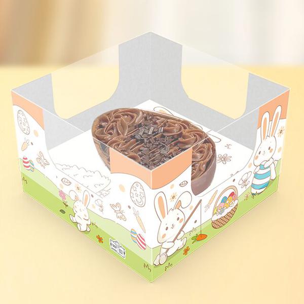 CAIXA MEIO OVO ENCANTO MINI 50G PASCOA COLORIR UN IDEIA