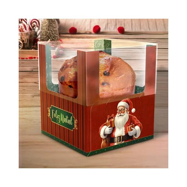 CAIXA MINI PANETONE ENCANTO NOEL UN IDEIA