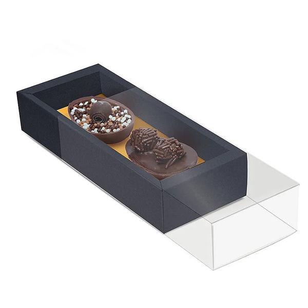 CAIXA MOLDURA P/2 M.OVO 18,5X7,5X3,5 50G PTO C/OURO UN CROMUS