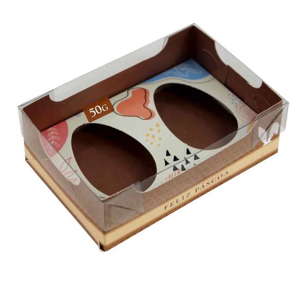 CAIXA OVO ENCANTO KIDS 2/50G FELIZ PASCOA UN IDEIA