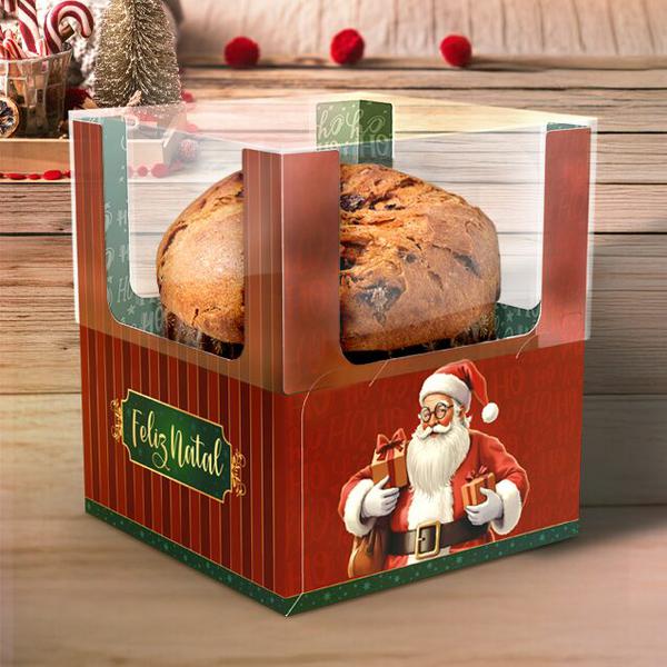 CAIXA PANETONE ENCANTO NOEL UN IDEIA