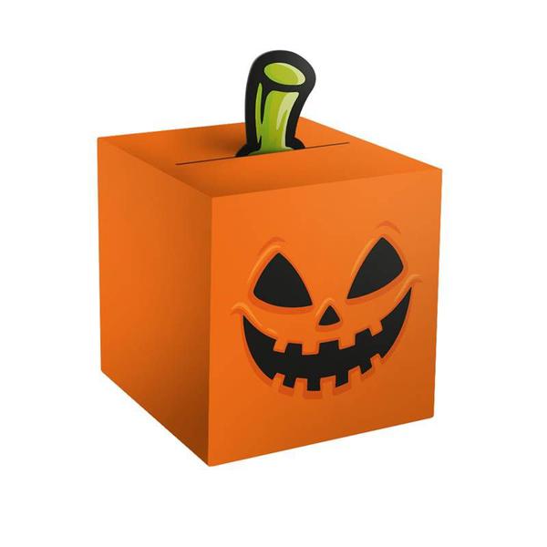 CAIXA PARA 4 DOCES ABOBORA HALLOWEEN INFANTIL 10UN REGINA