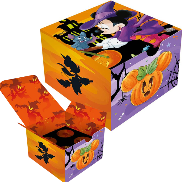 CAIXA PARA DOCE HALLOWEEN MINNIE 10UN REGINA