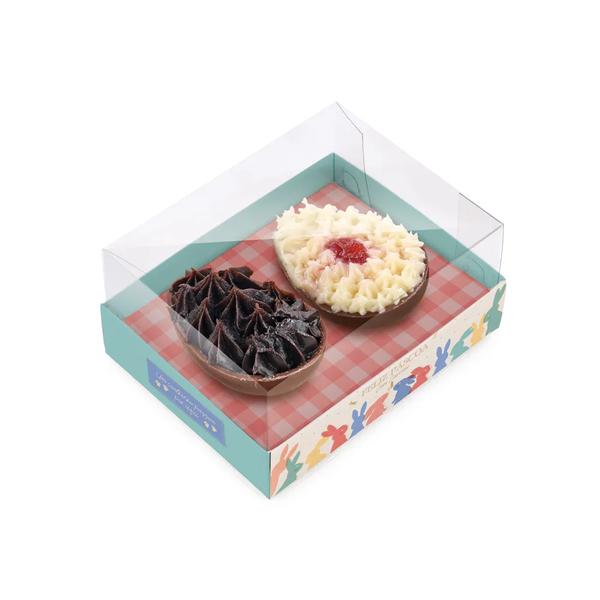 CAIXA PIC NIC P/2 M.OVO 50G 10,5X8X5CM  UN CROMUS