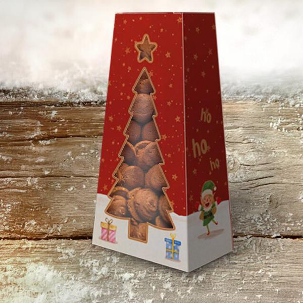 CAIXA PINHEIRO COM VISOR CONTO DE NATAL UN IDEIA
