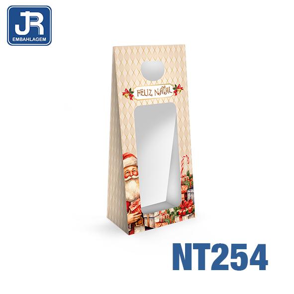 CAIXA POUCHE COM VISOR 9X5,5X20CM PRESENTE ENCANTADO UN JR EMBALAGENS