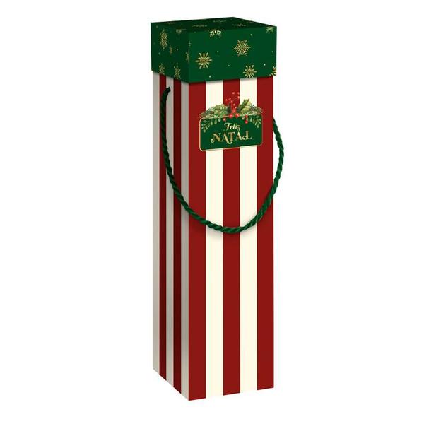 CAIXA PRESENTE BEBIDA COM TAMPA NATAL UN REGINA