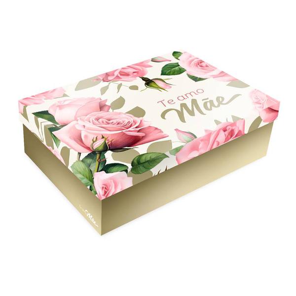 CAIXA PRESENTE COM TAMPA DIA DAS MAES UN REGINA