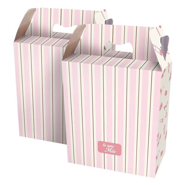 CAIXA PRESENTE MALETA 21X7,5X31CM MAE ESSENCIA UN REGINA