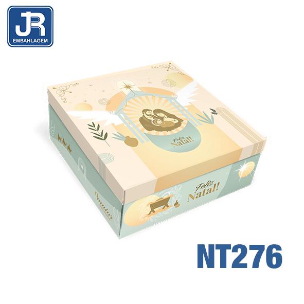 CAIXA QUADRADA 21X21X8,5CM SALVADOR UN JR EMBALAGENS