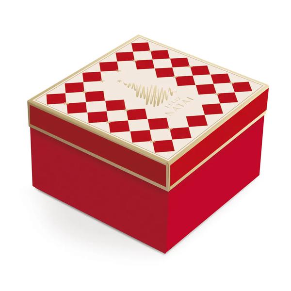 CAIXA QUADRADA LINES 20X20X10CM P CROMUS