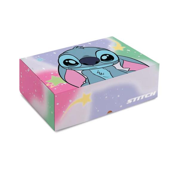 CAIXA REALCE STITCH OHANA M 25X17X8,5CM CROMUS