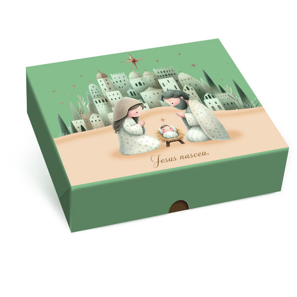 CAIXA RETAN.TAMPA FUNDO NEW BELEM 17X13,5X4,5CM P UN CROMUS