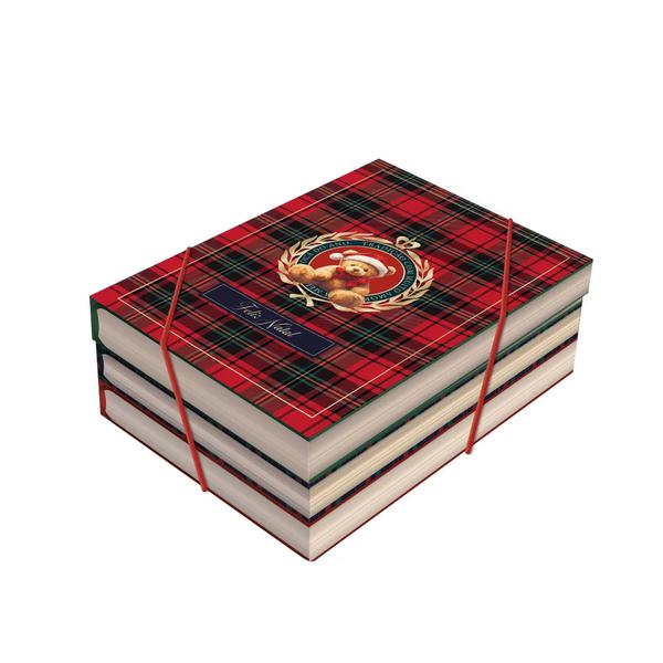 CAIXA RETANGULAR COM TAMPA MAGIA INFINITA URSINHO 35X25X11CM M UN CROMUS